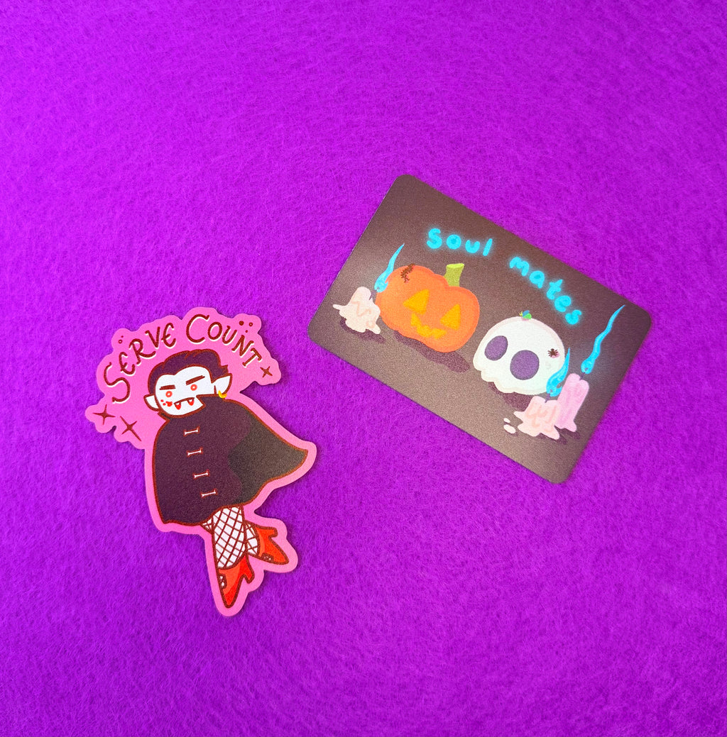 Let’s Get Cozy ~ Sticker Pack 🍁👻